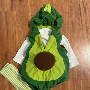 Toddler avocado costume